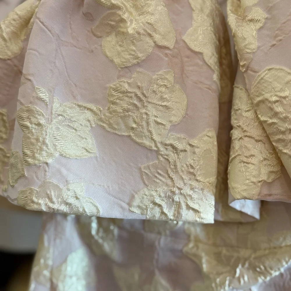 Antonio Melani size 0 Jordyn Floral jacquard one shoulder dress - Picture 5 of 6